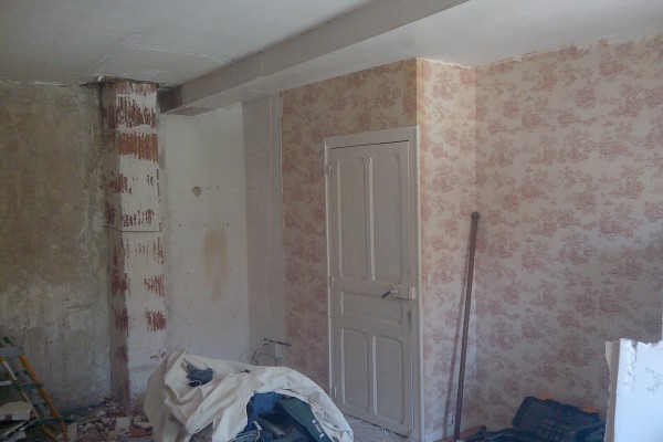 rénovation intérieure chambre avant - solution travaux rénovation