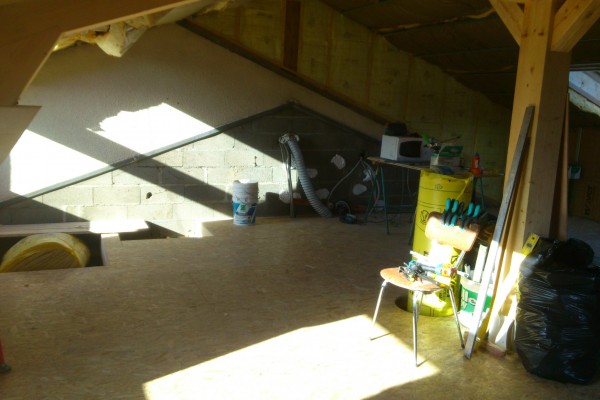 rénovation intérieure combles avant 1 avant - solution travaux rénovation
